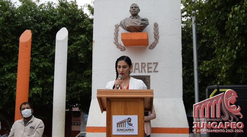 CONMEMORACION DEL CDIX ANIVERSARIO DE LA FUNDACION DE JUNGAPEO